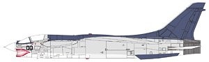 F-8E (Shin Kazama), Area 88, Hasegawa, Model Kit, 1/48, 4967834647398